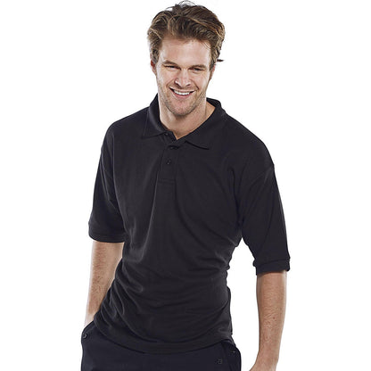 Beeswift Polo Shirt, Black, Large