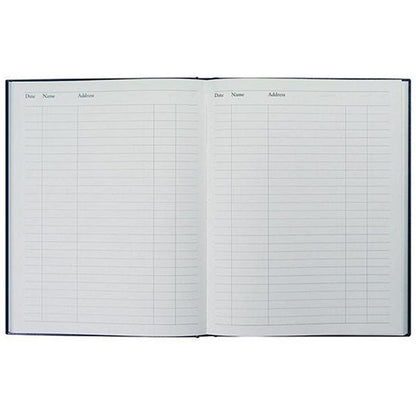 Collins Visitors Book, Casebound, 192 Pages, Random Colour