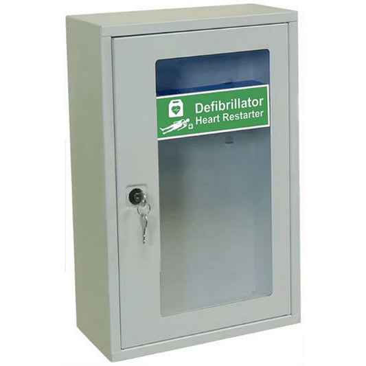 Click Medical Indoor Defibrillator Cabinet With Key Lock
