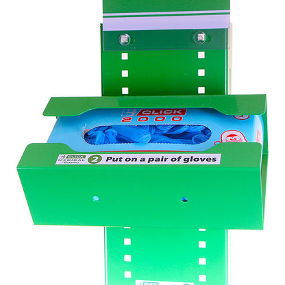 Click Medical Green Hygiene Station