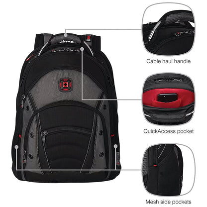 Wenger Synergy 16 Inch Laptop Backpack with Tablet Pocket Black