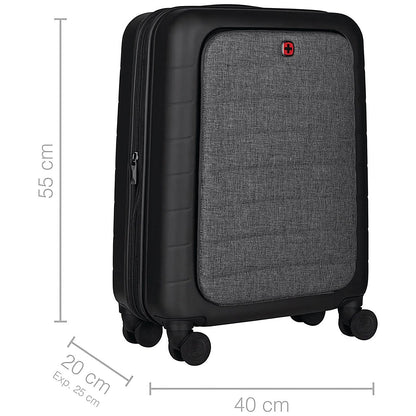 Wenger Syntry Carry-On Case with Laptop Compartment Black and Grey 606490