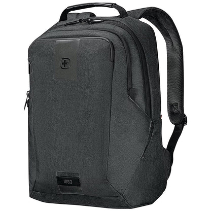 Wenger MX ECO Professional 16 Inch Laptop Backpack with Tablet Pocket Black