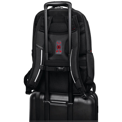 Wenger Cosmic 17 Inch Laptop Backpack with Tablet Pocket Black Easy2Order : CMS26421
