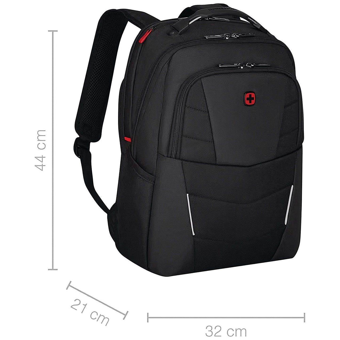 Wenger Altair 15.6 Inch Laptop Backpack with Tablet Pocket Black