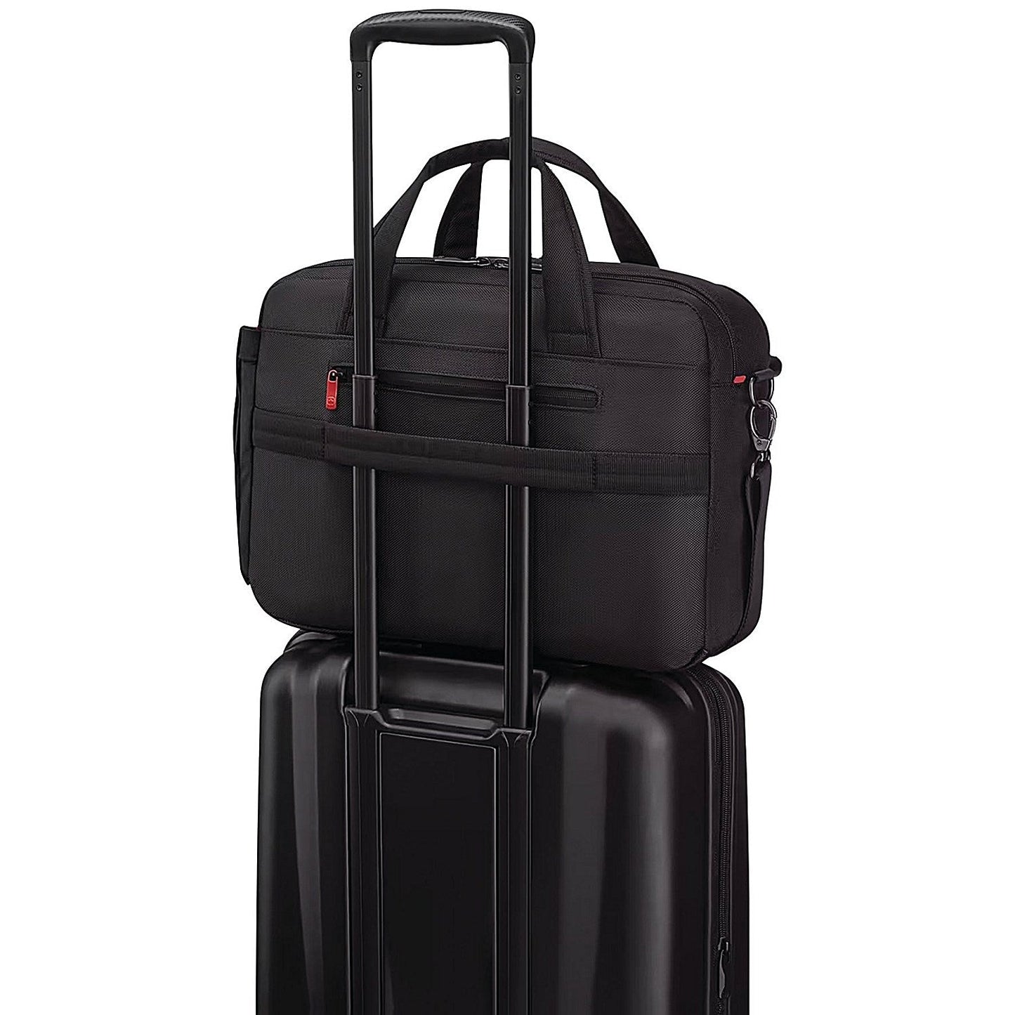 Wenger Cosmic Brief 14-16 Inch Laptop Briefcase with Tablet Pocket Black