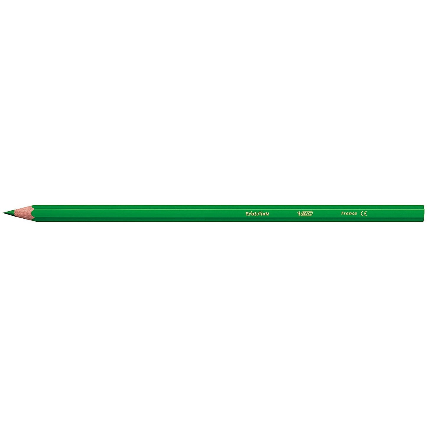 Bic Kids Evolution Colouring Pencils, Vivid Assorted Colours, Wallet of 12