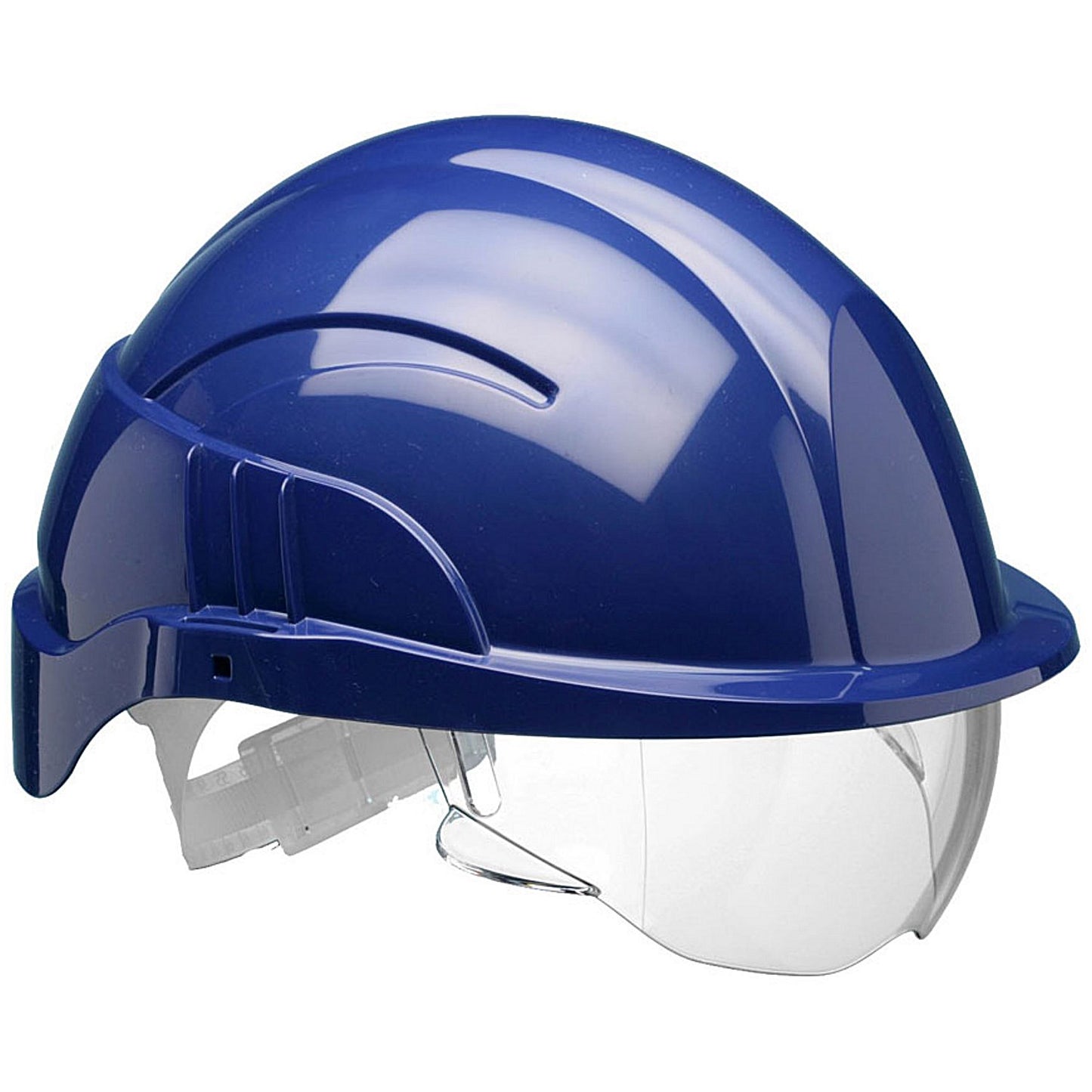 Centurion Vision Plus Safety Helmet with Integrated Visor, White