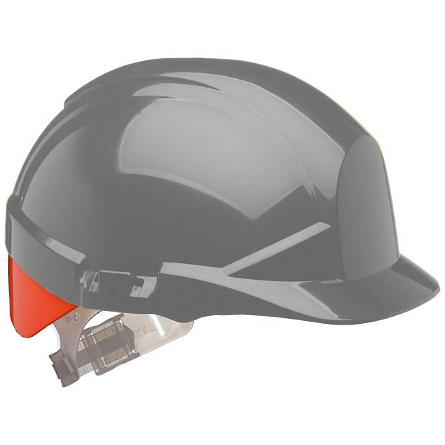 Centurion Reflex Slip Ratchet Helmet, Black with Bright Yellow Flash