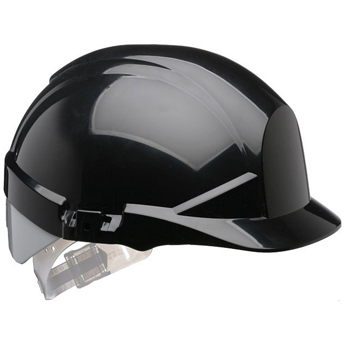 Centurion Reflex Slip Ratchet Helmet, Black with Bright Yellow Flash