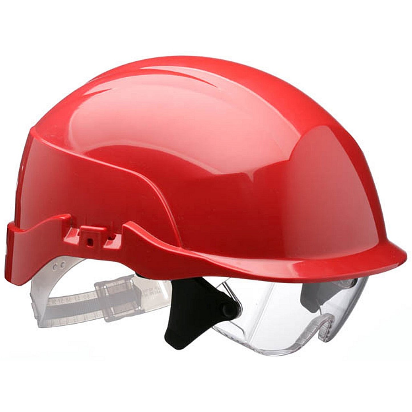 Centurion Spectrum Safety Helmet with Integrated Eye Protection, Blue