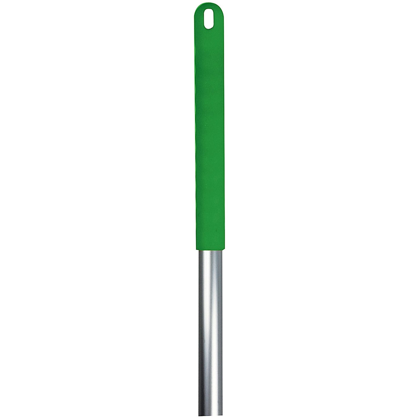 Aluminium Hygiene Screw Mop Handle, Green
