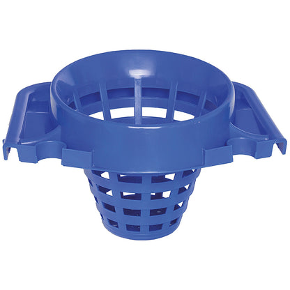 2Work Plastic Mop Bucket With Wringer 15 Litre Blue CNT00660