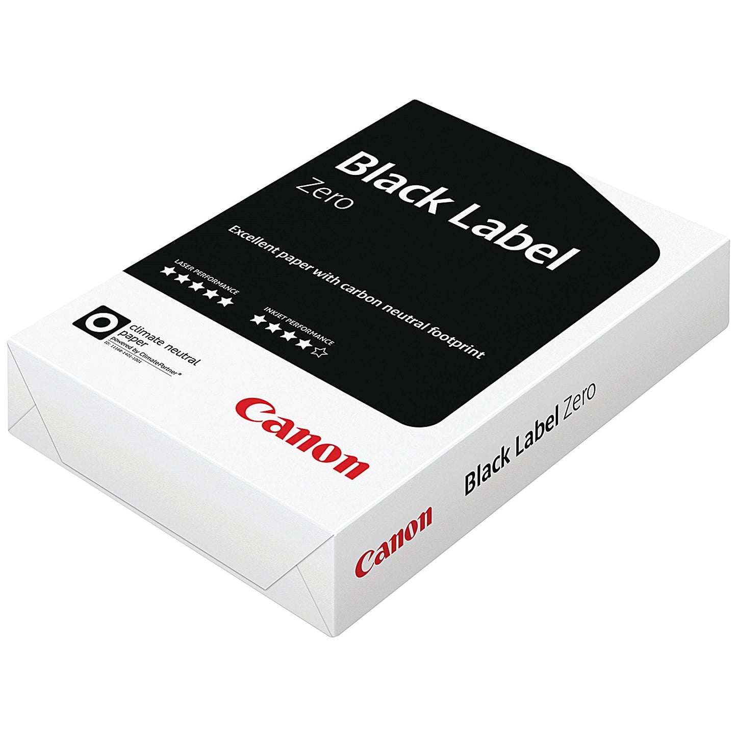 Canon A4 Black Label Zero Paper, White, 75gsm, Box (5 x 500 Sheets)