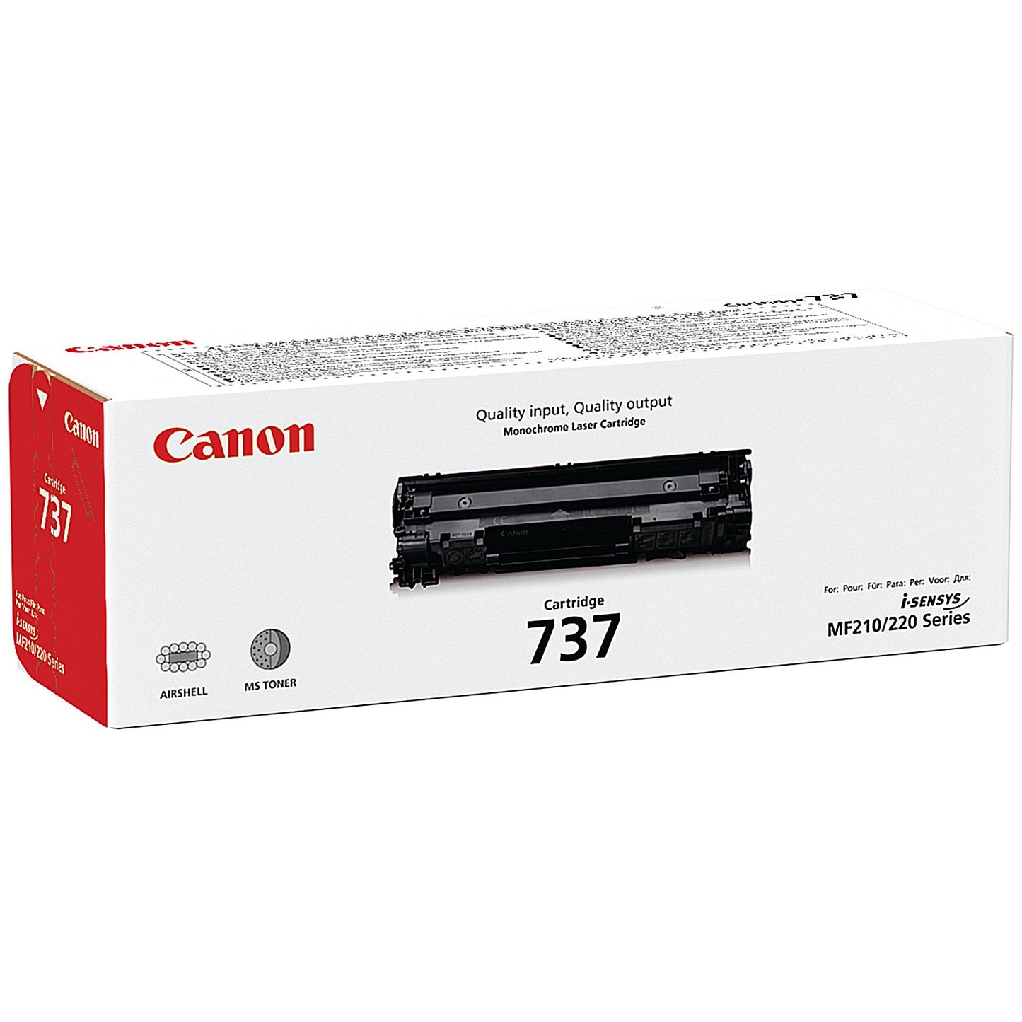 Canon 737 Black Laser Toner Cartridge
