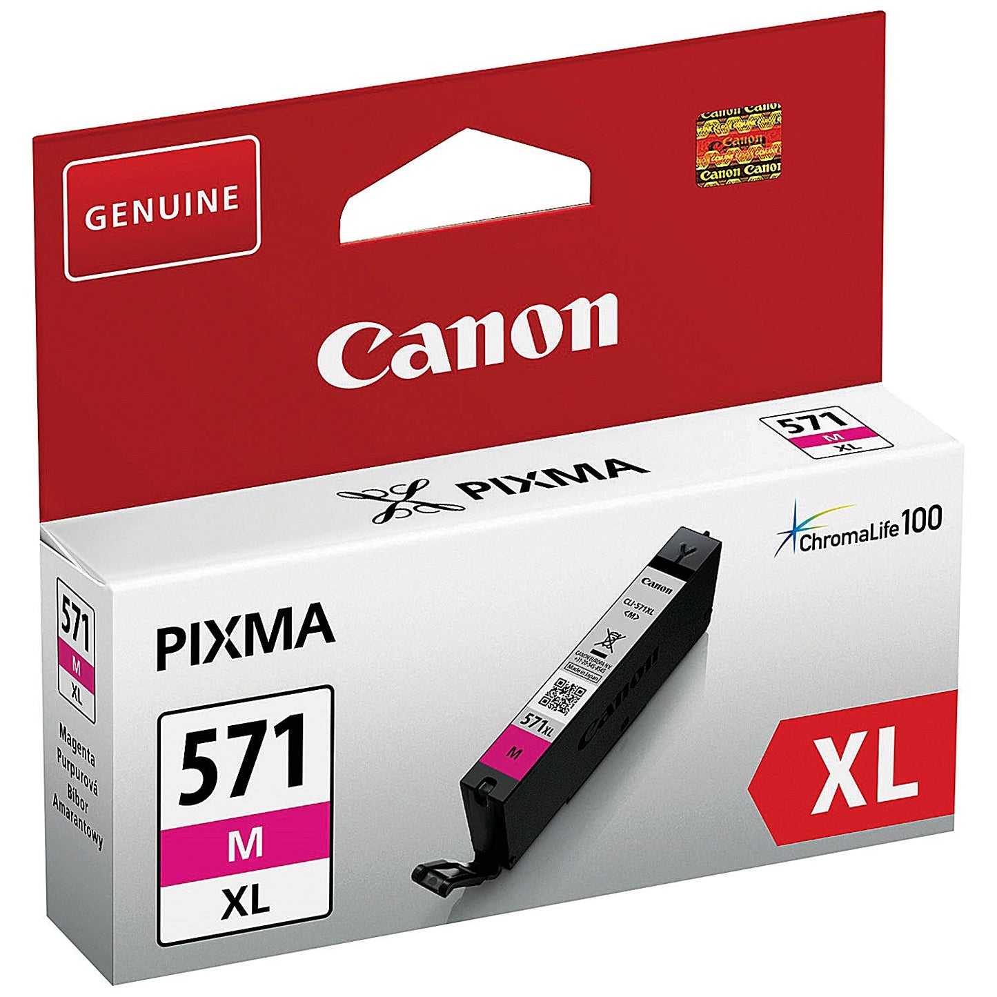 Canon CLI-571XL Ink Cartridge High Yield Magenta 0333C001