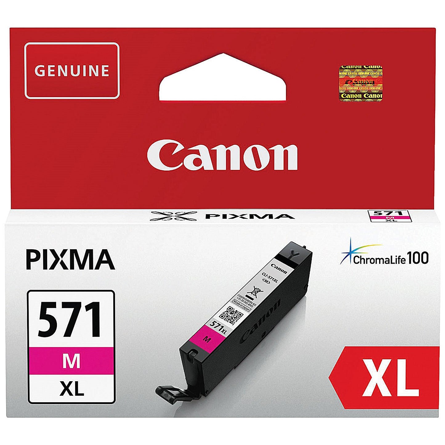 Canon CLI-571XL Ink Cartridge High Yield Magenta 0333C001