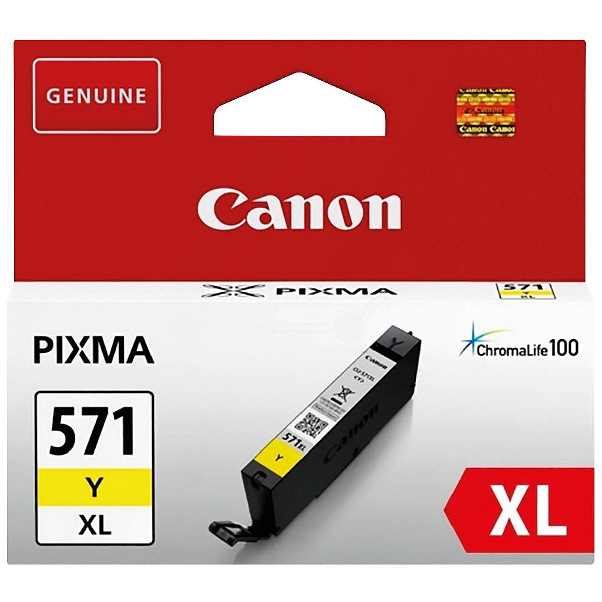Canon CLI-571XL Ink Cartridge High Yield Yellow 0334C001