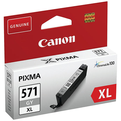 Canon CLI-571XL Grey High Yield Inkjet Cartridge