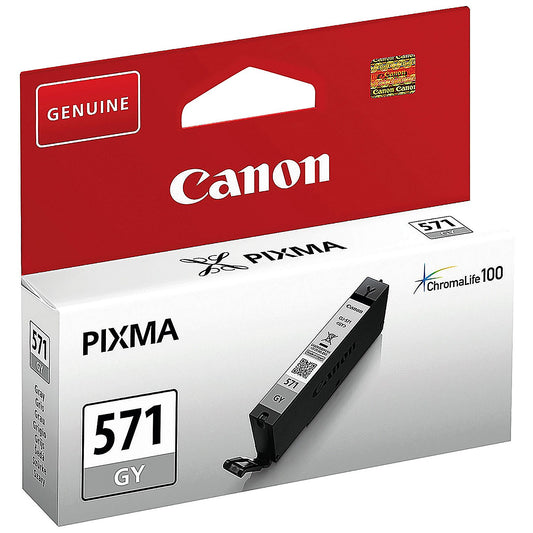 Canon CLI-571GY Ink Cartridge Grey 0389C001