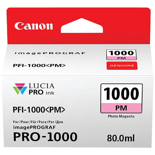 Canon PFI-1000PM Ink Cartridge Photo Magenta 0551C001