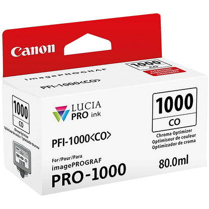 Canon PFI-1000CO Ink Cartridge Chroma Optimizer Clear 0556C001