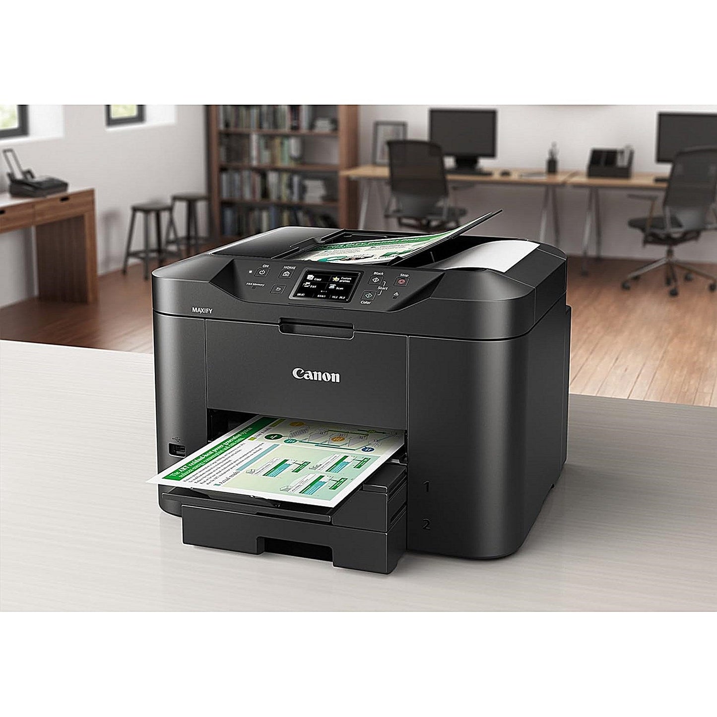 Canon Maxify MB2750 A4 Wireless Multifunction Colour Inkjet Printer, Black Easy2Order : CO05108