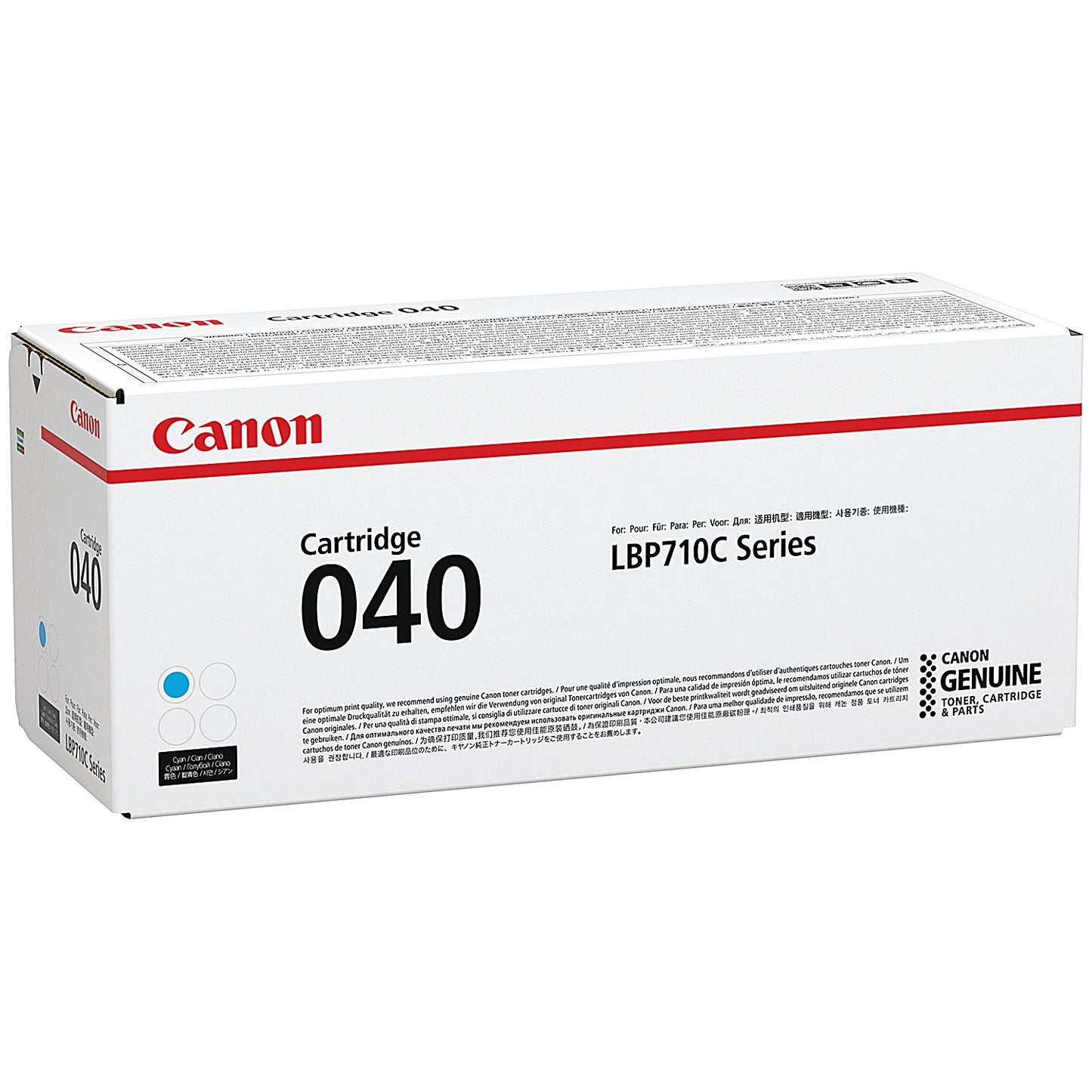 Canon 040 Cyan Laser Toner Cartridge