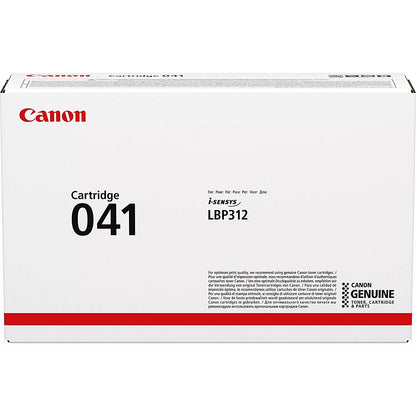 Canon 041BK Black Laser Toner Cartridge 0452C002