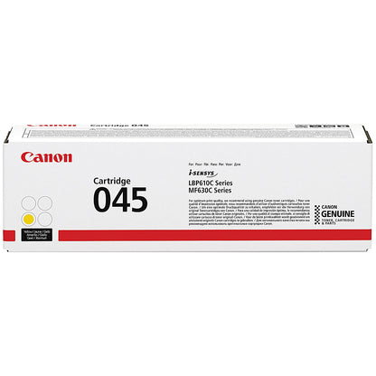 Canon 045Y Toner Cartridge Yellow 1239C002