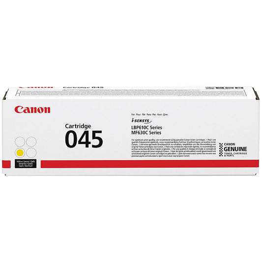 Canon 045Y Toner Cartridge Yellow 1239C002