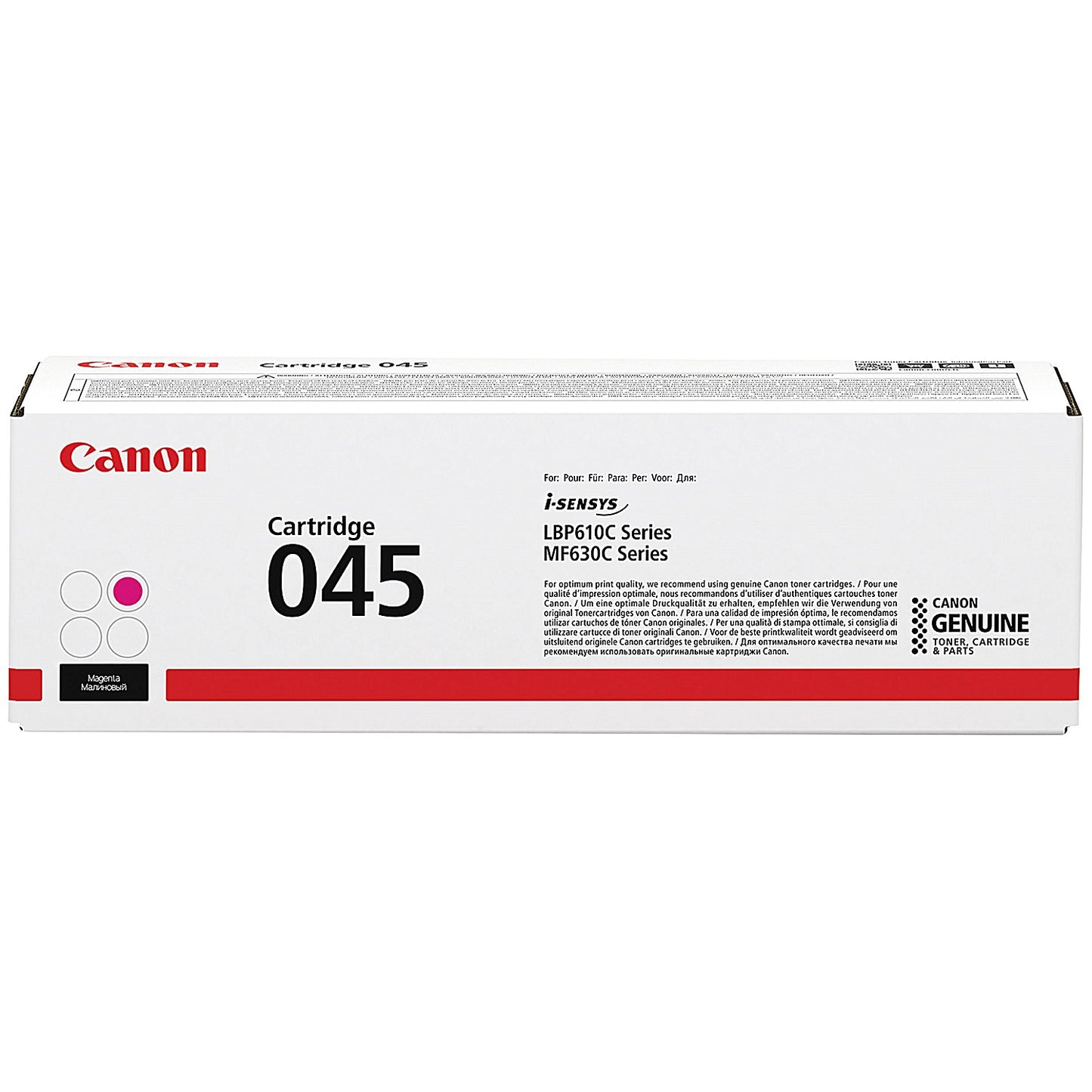 Canon 045M Toner Cartridge Magenta 1240C002