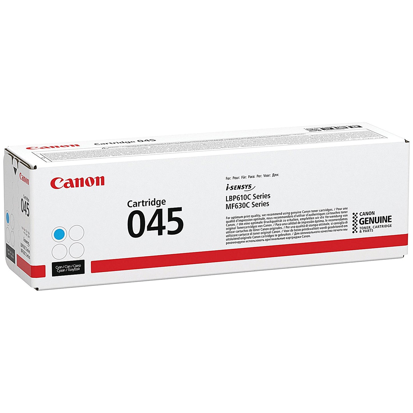 Canon 045C Toner Cartridge Cyan 1241C002