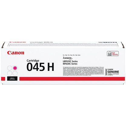 Canon 045H Toner Cartridge High Yield Magenta 1244C002