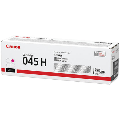 Canon 045H Toner Cartridge High Yield Magenta 1244C002