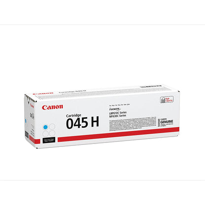 Canon 045H Toner Cartridge High Yield Cyan 1245C002