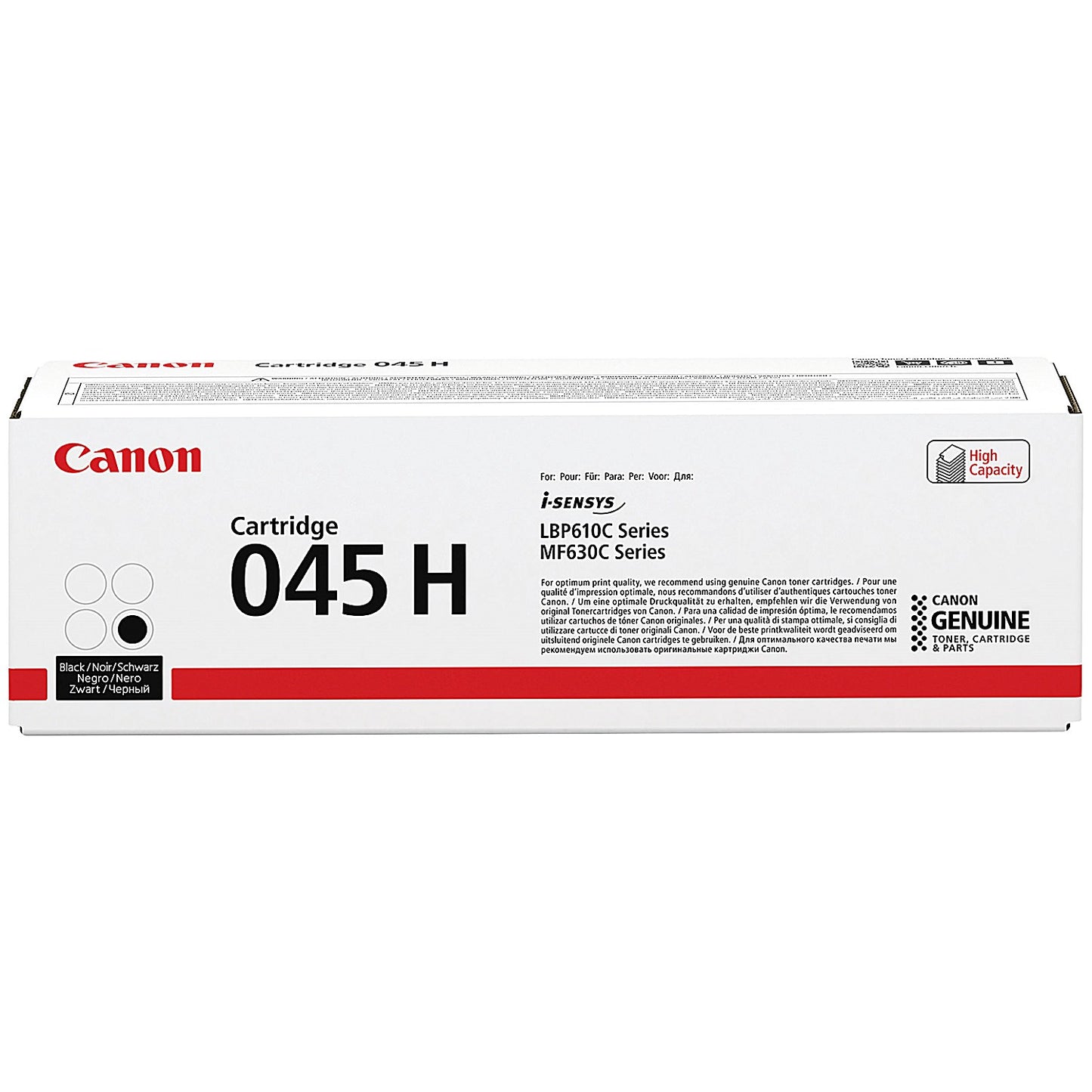 Canon 045H Toner Cartridge High Yield Black 1246C002