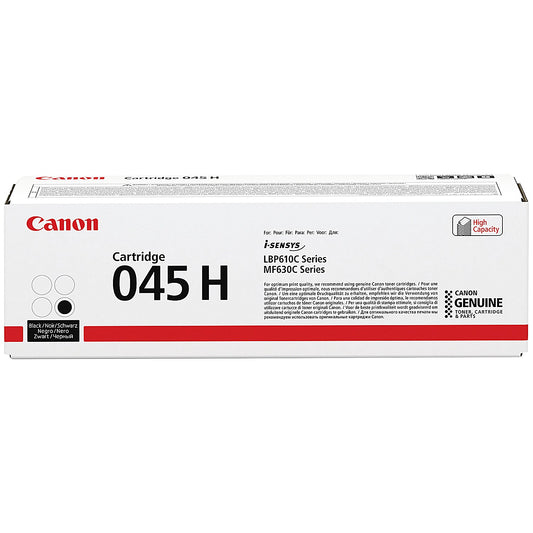 Canon 045H Toner Cartridge High Yield Black 1246C002