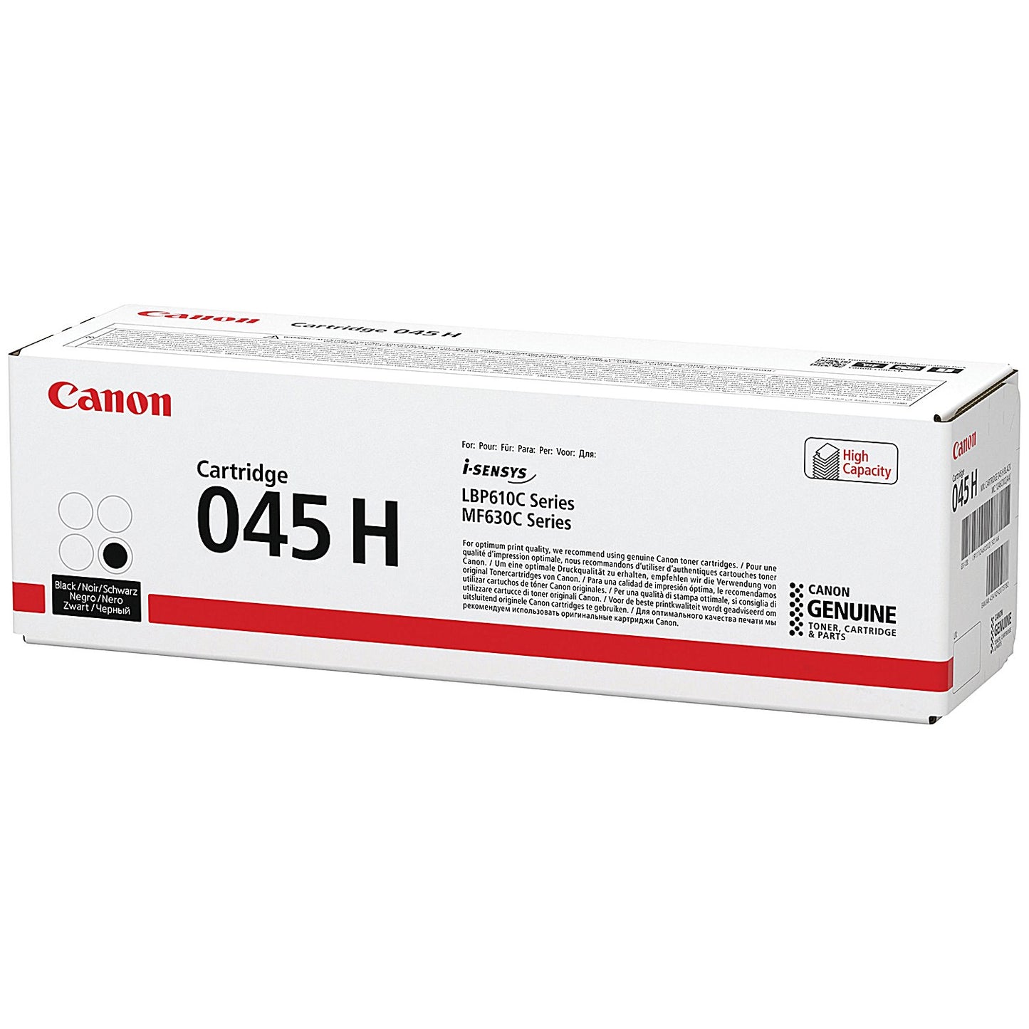 Canon 045H Toner Cartridge High Yield Black 1246C002