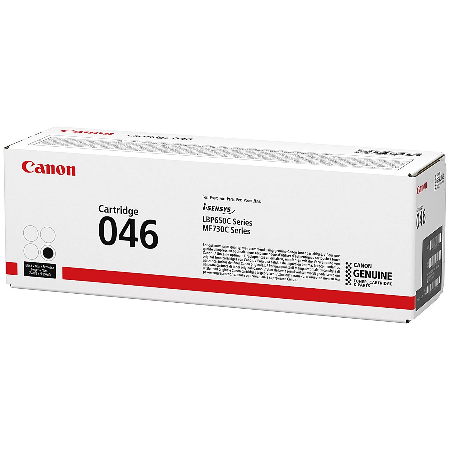 Canon 046H Toner Cartridge High Yield Cyan 1253C002