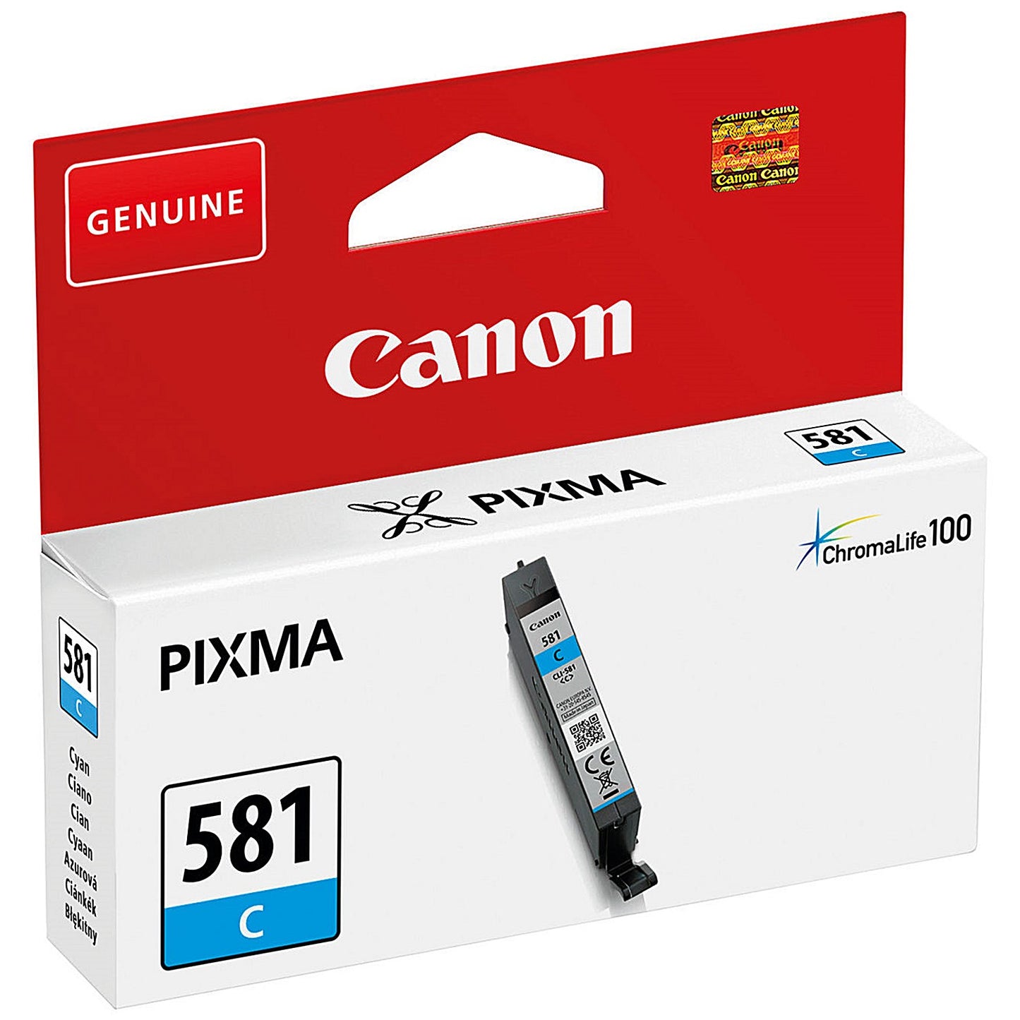 Canon CLI-581 Cyan Inkjet Cartridge
