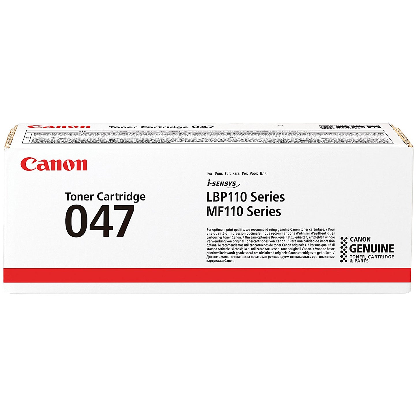 Canon 047 Toner Cartridge Black 2164C002
