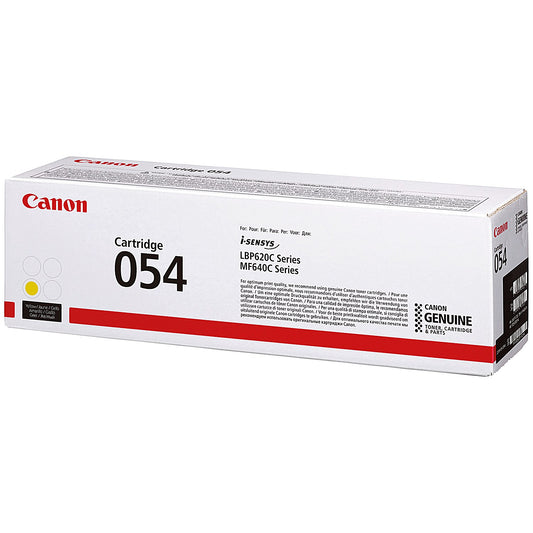 Canon 054Y Toner Cartridge Yellow 3021C002
