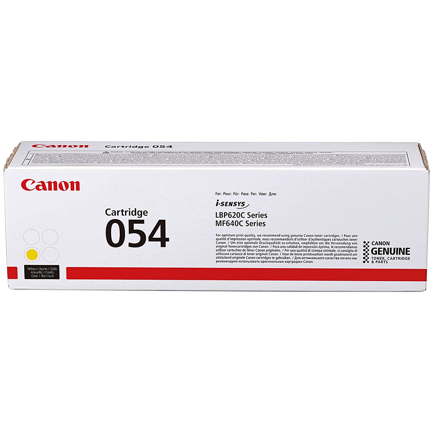 Canon 054Y Toner Cartridge Yellow 3021C002