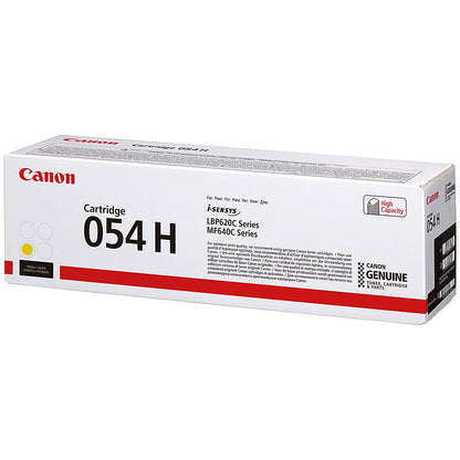 Canon 054H Toner Cartridge High Yield Yellow 3025C002