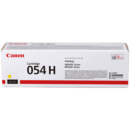 Canon 054H Toner Cartridge High Yield Yellow 3025C002