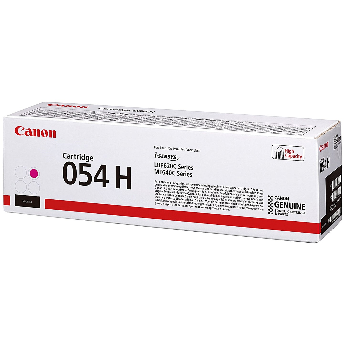 Canon 054H Toner Cartridge High Yield Magenta 3026C002