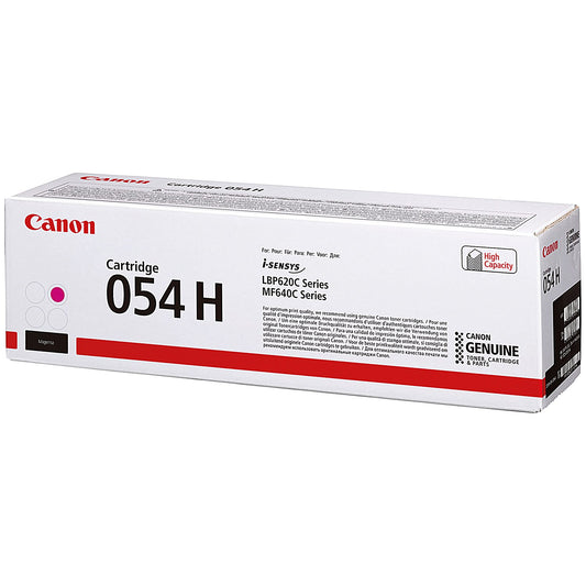 Canon 054H Toner Cartridge High Yield Magenta 3026C002