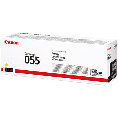 Canon 055Y Toner Cartridge Yellow 3013C002