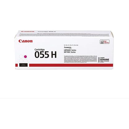 Canon 055H Toner Cartridge High Yield Magenta 3018C002